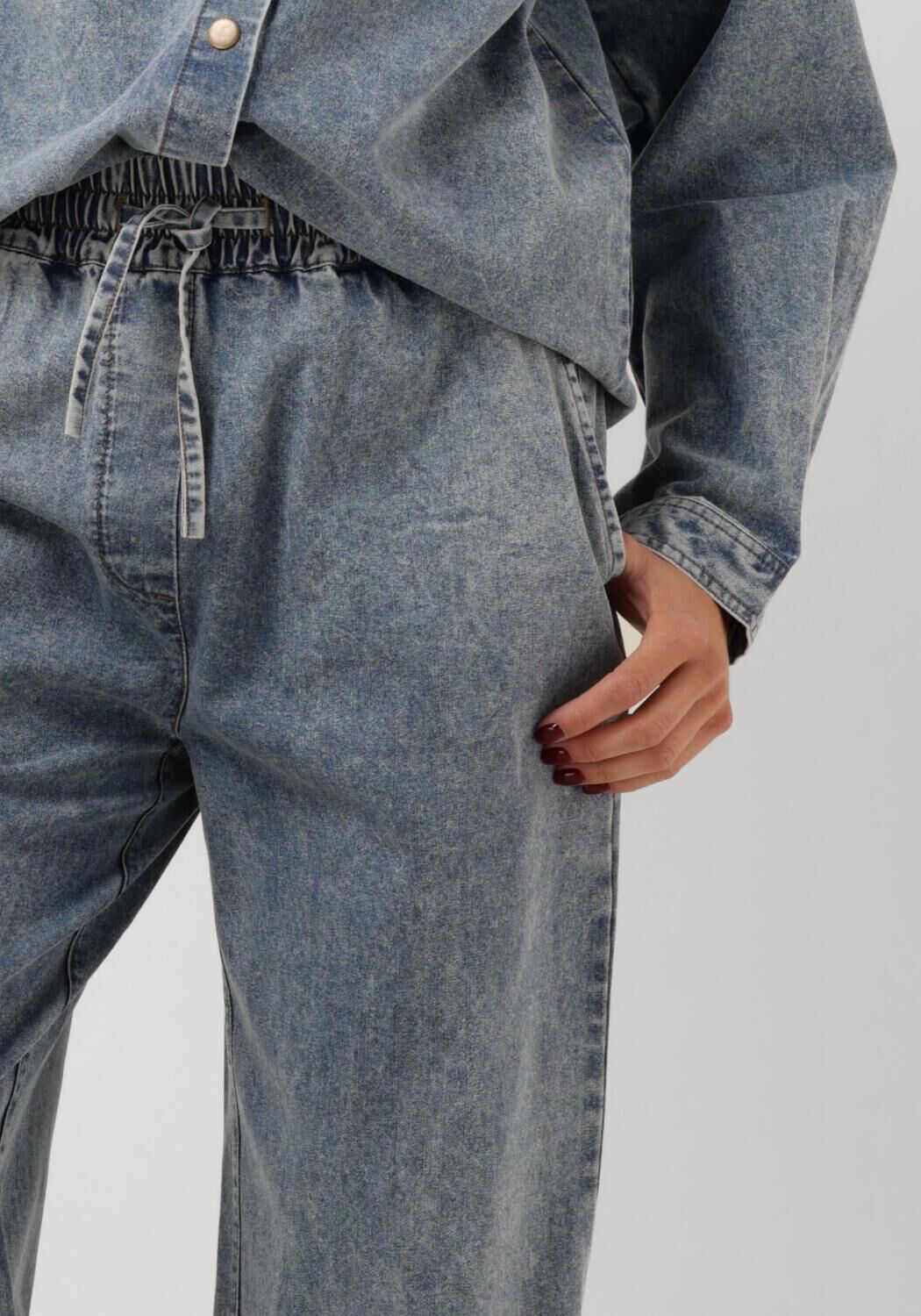 LOLLYS LAUNDRY Dames Jeans Monall Slim Fit Pants Lichtblauw