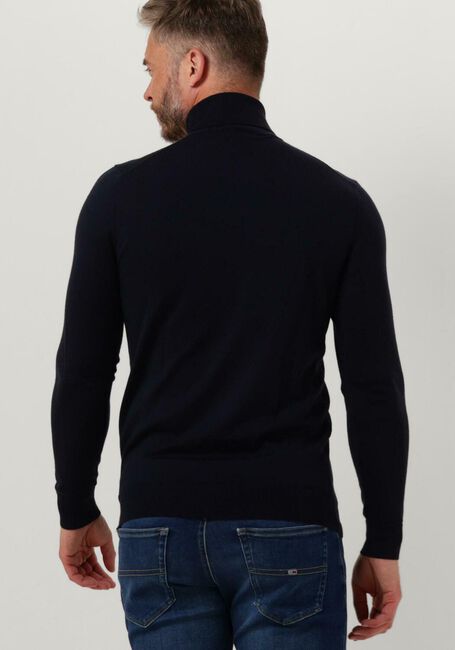 Donkerblauwe PROFUOMO Coltrui PULLOVER ROLL NECK - large