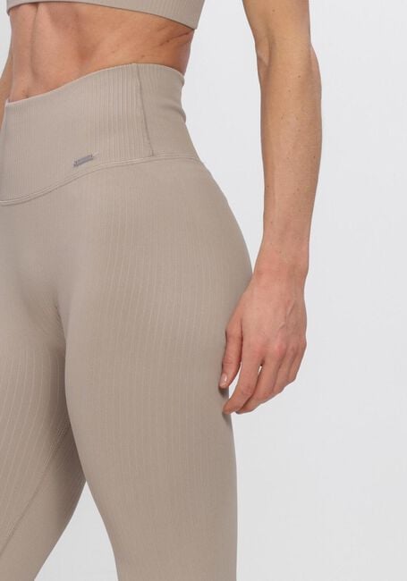 Donkergrijze AIM'N Broeken RIBBED SEAMLESS TIGHTS - large