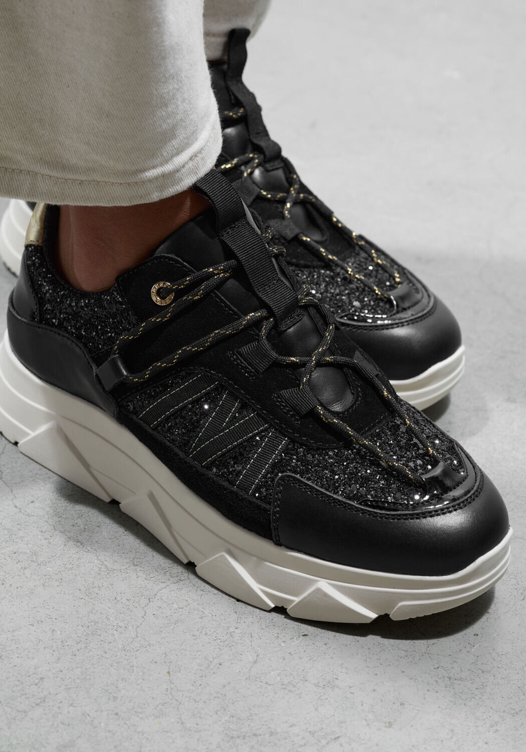 Zwarte TANGO Lage sneakers KADY FAT 429 - large