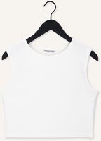 Witte VANILIA Top CROP TOP STRUC Witte VANILIA Top CROP TOP STRUC - medium