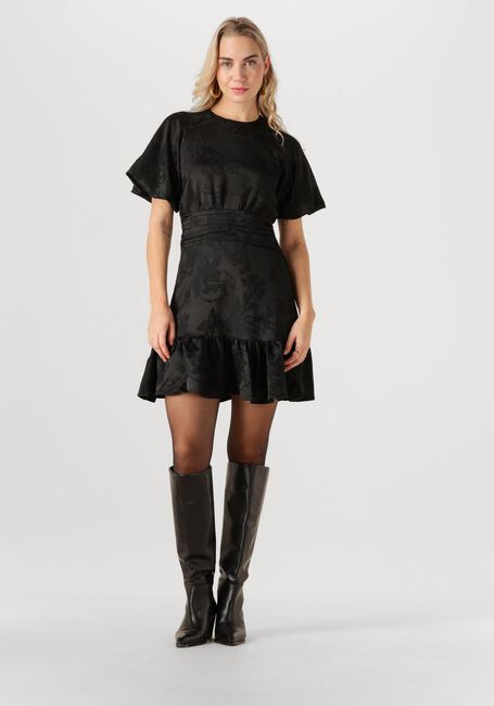 Zwarte NEO NOIR Mini jurk SULLI JACQUARD DRESS - large