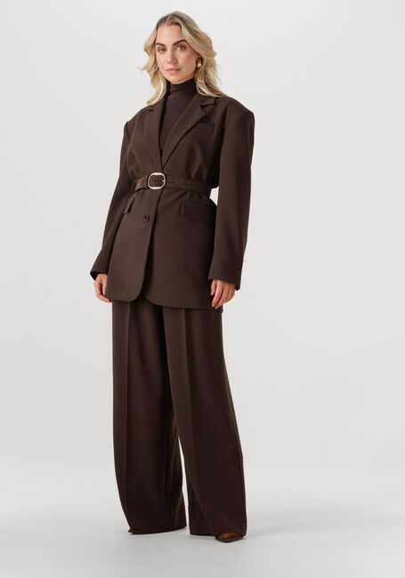 Bruine OMODA ATELIER Blazer OM-MARODI BLAZER - large