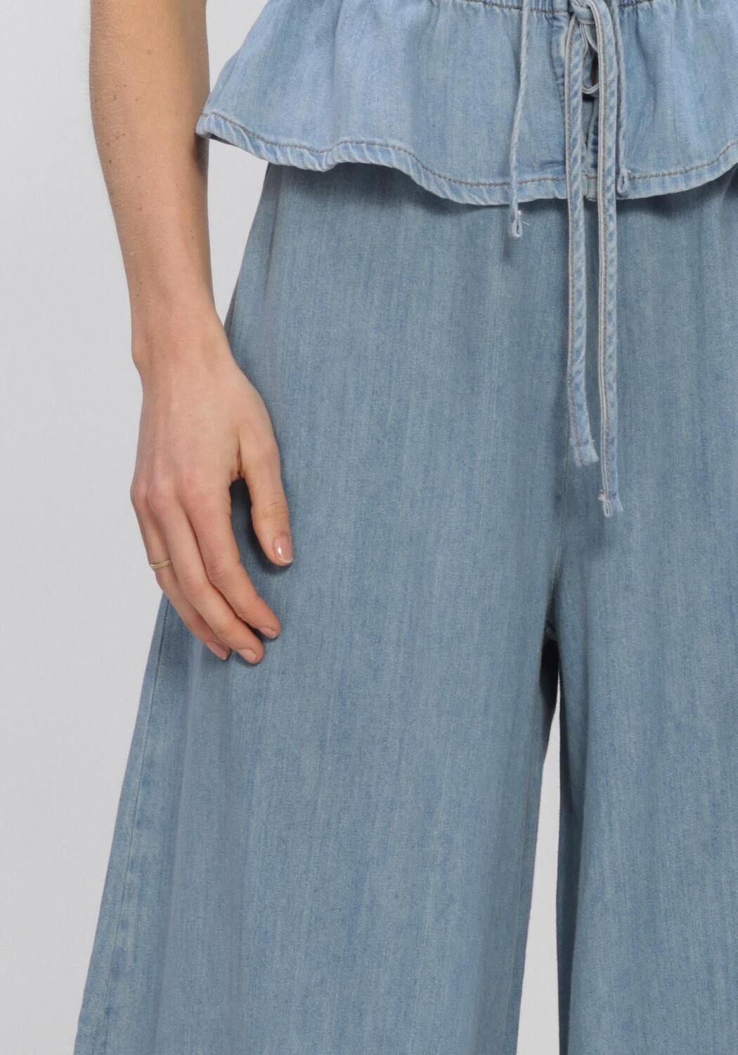 Blauwe JOSH V Wide jeans SERA - large