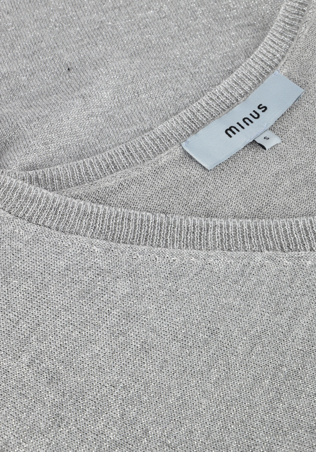 Metallic MINUS Top CARLINA BATSLEEVE KNIT TEE - large