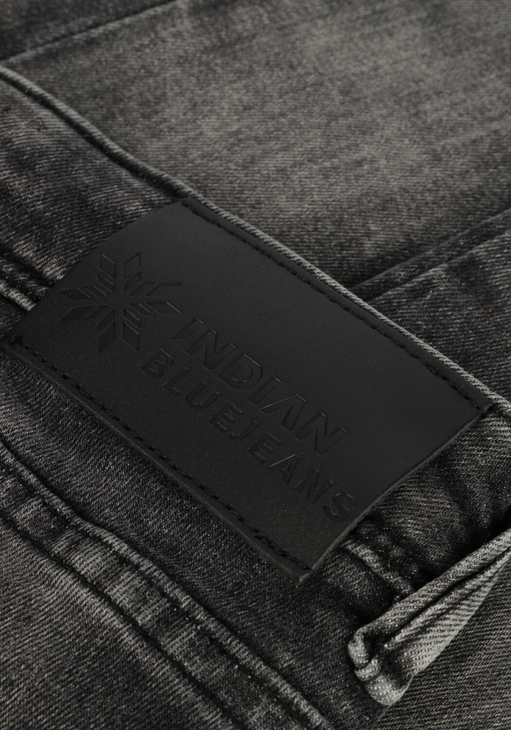 Grijze INDIAN BLUE JEANS Straight leg jeans GREY MAX STRAIGHT FIT - large