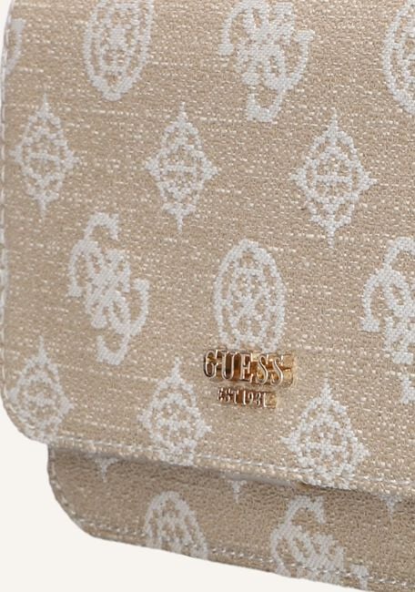 Witte GUESS Schoudertas LORALEE XBODY FLAP ORGANIZER Witte GUESS Schoudertas LORALEE XBODY FLAP ORGANIZER - large
