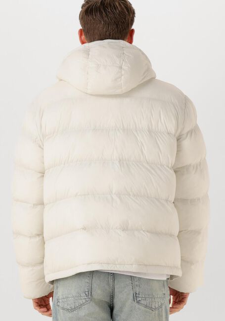 Ecru CALVIN KLEIN Gewatteerde jas LS NYLON MONGRAM PUFFER JKT - large