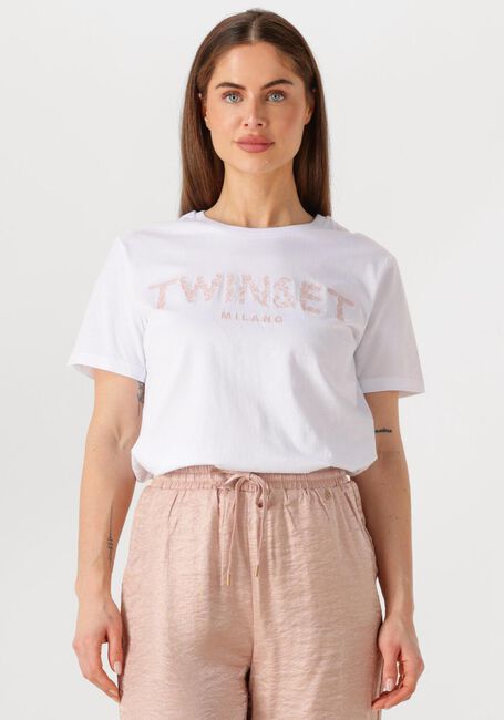 Witte TWINSET MILANO T-shirt 251TT2042 - large