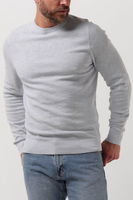 Lichtblauwe PROFUOMO Trui PPUJ10023 - large