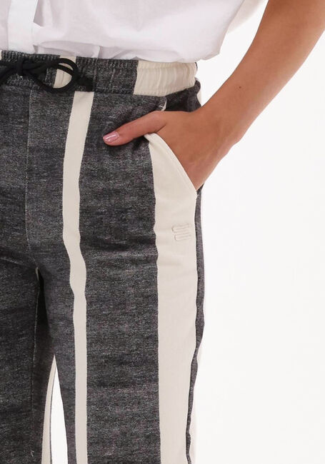 Ecru 10DAYS Joggingbroek CROPPED JOGGER BLOCK STRIPE - large