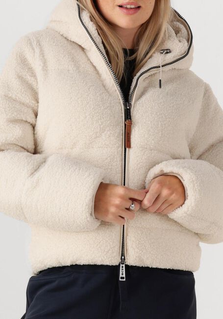 Gebroken wit MOSCOW Teddy jas 04-08 OLIVIA - large
