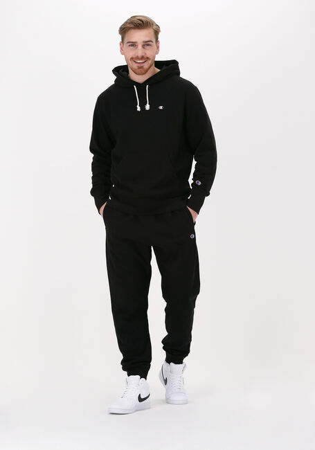 Zwarte CHAMPION Sweater HOODED SWEATSHIRT MEN - large