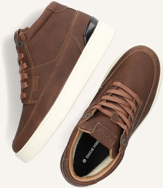 Bruine BJORN BORG Hoge sneakers T1050 MID FNG K Bruine BJORN BORG Hoge sneakers T1050 MID FNG K - large