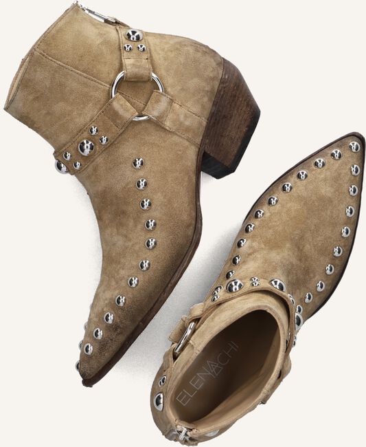 Beige ELENA IACHI Enkelboots E3931 Beige ELENA IACHI Enkelboots E3931 - large