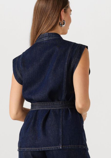 Donkerblauwe MSCH COPENHAGEN Gilet MSCHJOSEPHINE RUE VEST - large