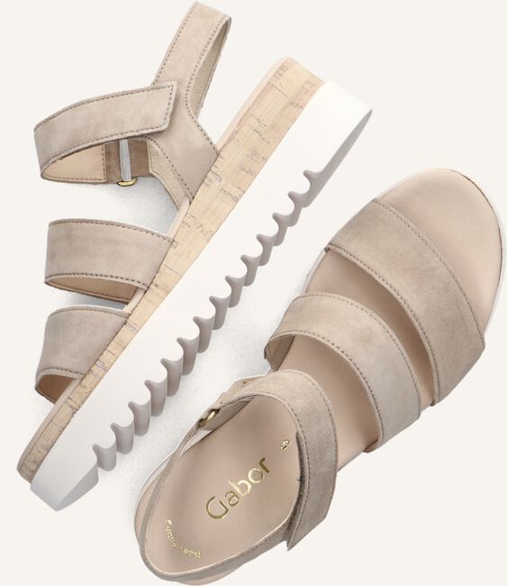 Beige GABOR Sandalen 660 1 Beige GABOR Sandalen 660 1 - large