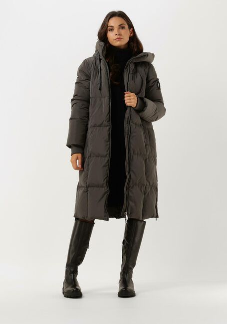 Grijze MOS MOSH Gewatteerde jas NOVA SQUARE DOWN COAT - large