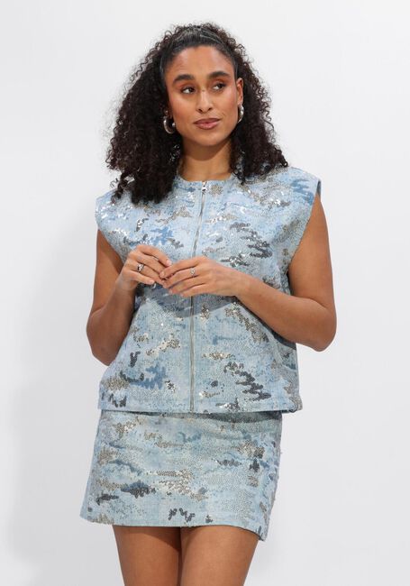 Lichtblauwe MOVES Gilet EVITS WAISTCOAT 4615 - large