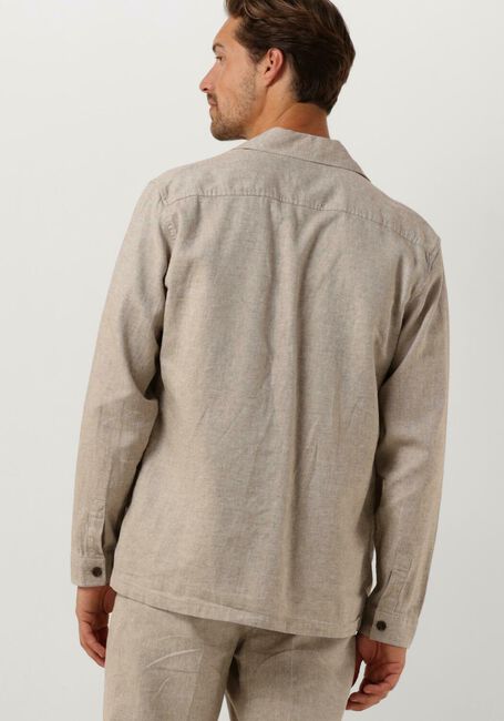 Beige PROFUOMO Overshirt OVERSHIRT CO/LINEN BEIGE - large