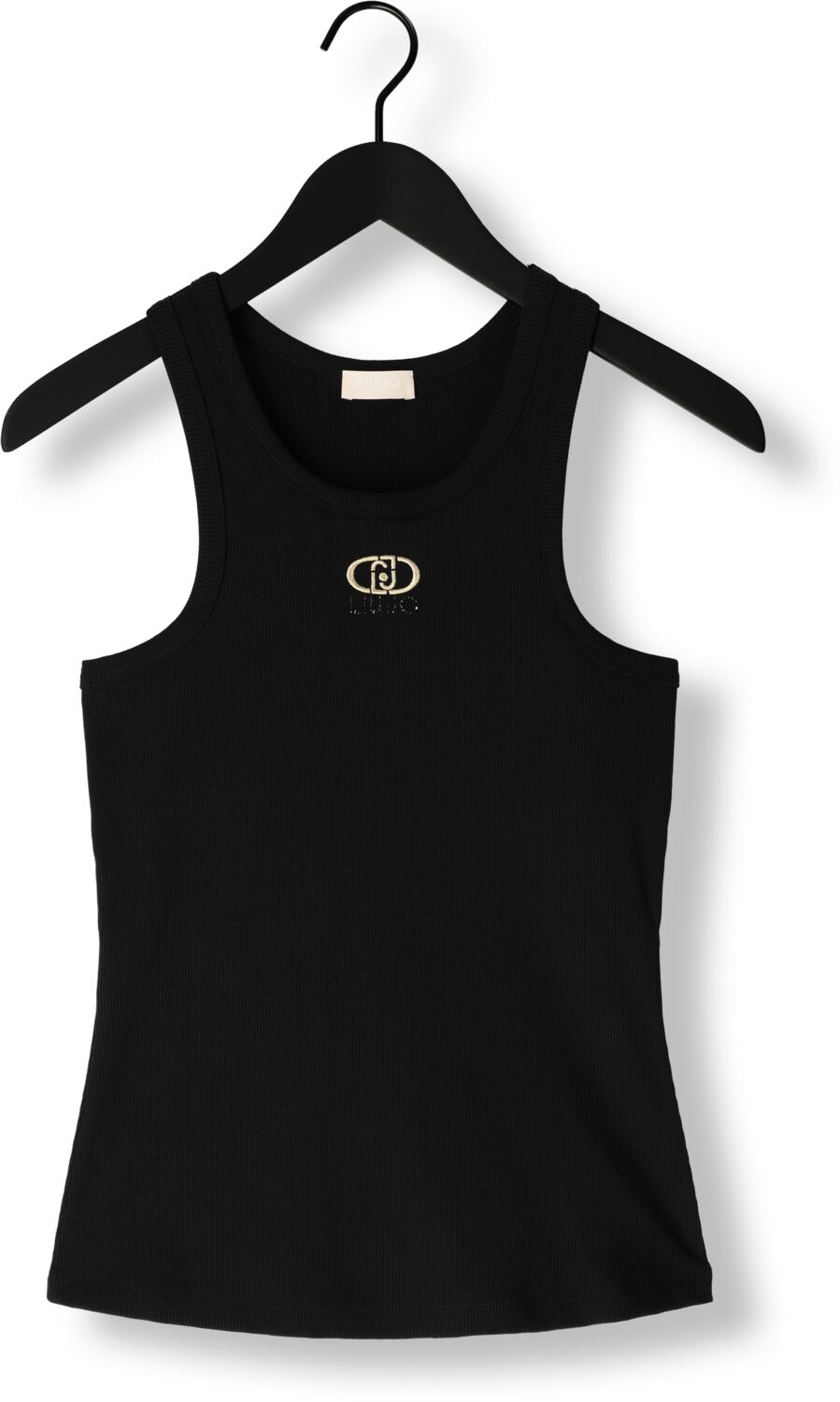 LIU JO Dames Tops & T-shirts Tank Top Logo Zwart