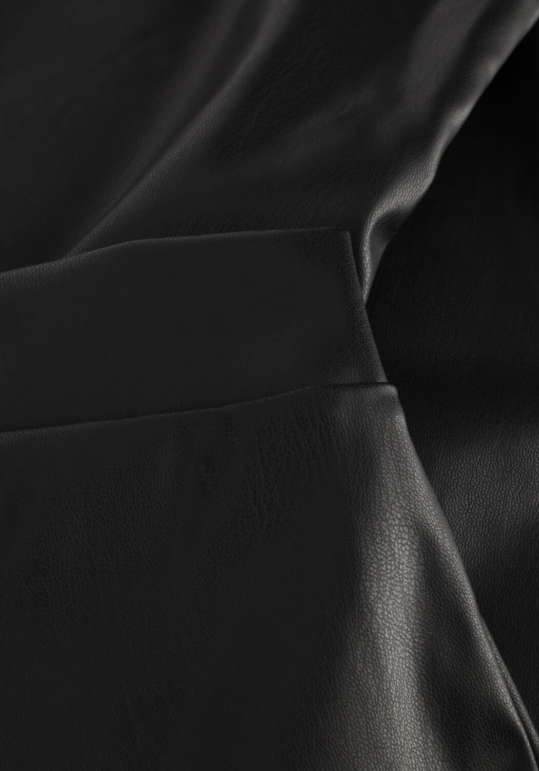 Zwarte SIMPLE Legging JER-POLY-PU-23-1 - large