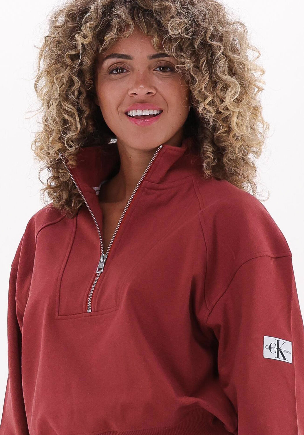 Zip trui dames best sale