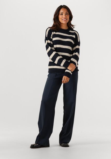 Donkerblauwe MSCH COPENHAGEN Trui MSCHFESTINA HOPE PULLOVER STP - large