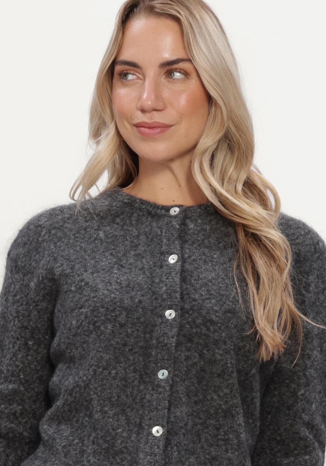 Donkergrijze LINA LOCCHI Trui LL-BERBER - large