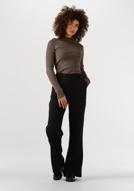Zwarte YDENCE Wijde broek PANTS SOLANGE - large