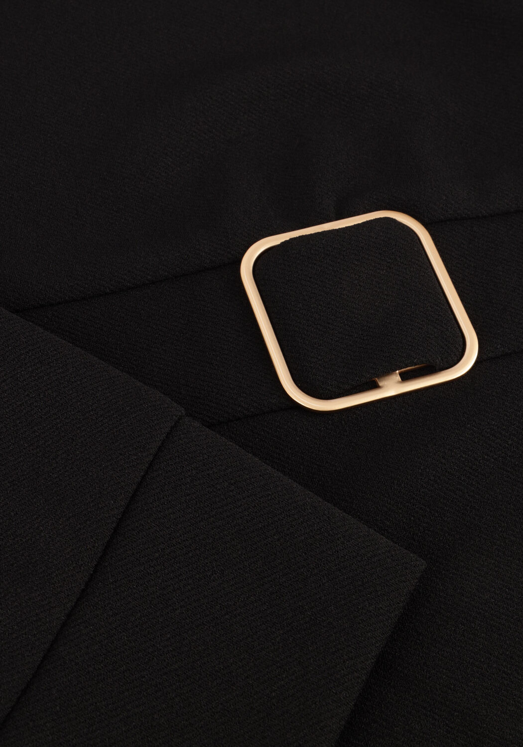 Zwarte ANA ALCAZAR Mini jurk DRESS CLASP - large