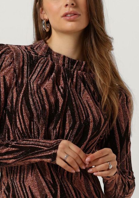 Zwarte Y.A.S. Midi jurk YASYEN LS MIDI DRESS - large