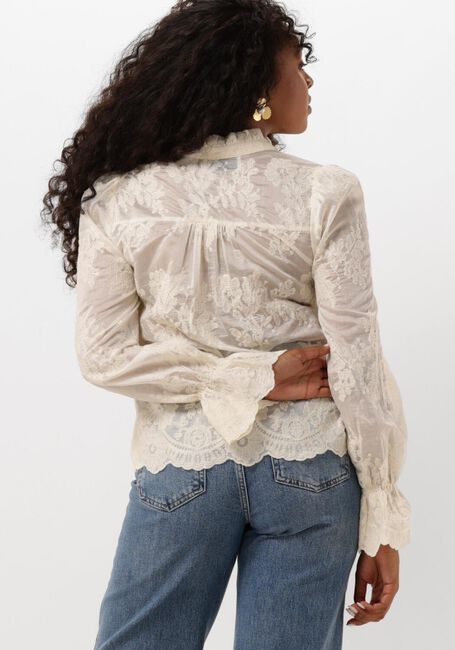 Ecru NEO NOIR Blouses AMARA BIG EMBROIDERY BLOUSE - large