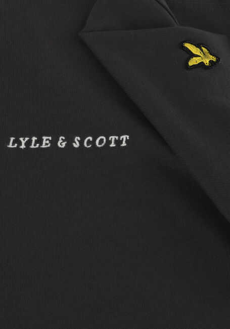 Antraciet LYLE & SCOTT T-shirt SCRIPT EMBROIDERED T-SHRIT - large