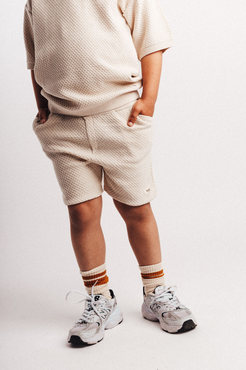 Creme BAJE STUDIO Korte broek URIZ - large