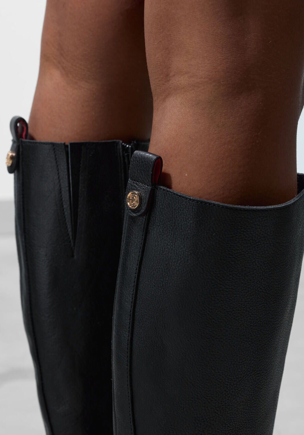 Zwarte HABOOB Hoge laarzen LAUREN - large