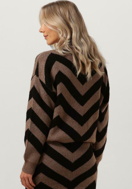 Bruine Y.A.S. Coltrui YASKAVALLI LS KNIT PULLOVER - large