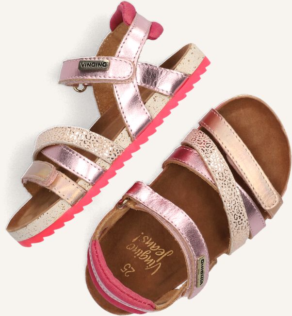 Roze VINGINO Platte sandalen VIENNA Roze VINGINO Platte sandalen VIENNA - large