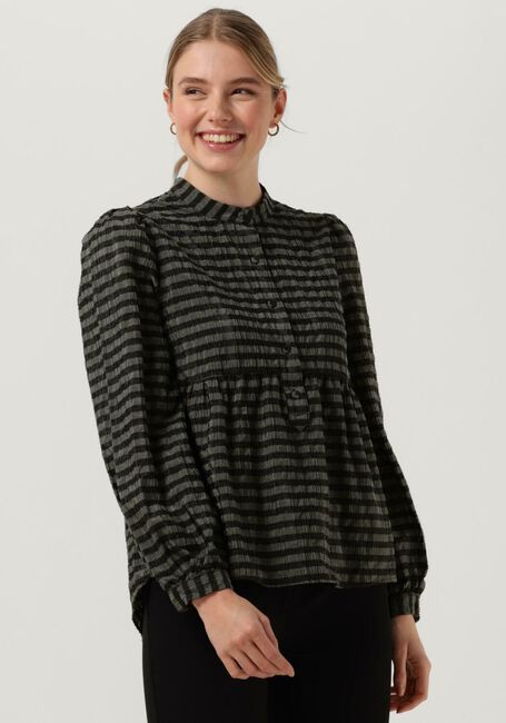 Groene LEVETE ROOM Blouses LR-VELA 1 BLOUSE - large