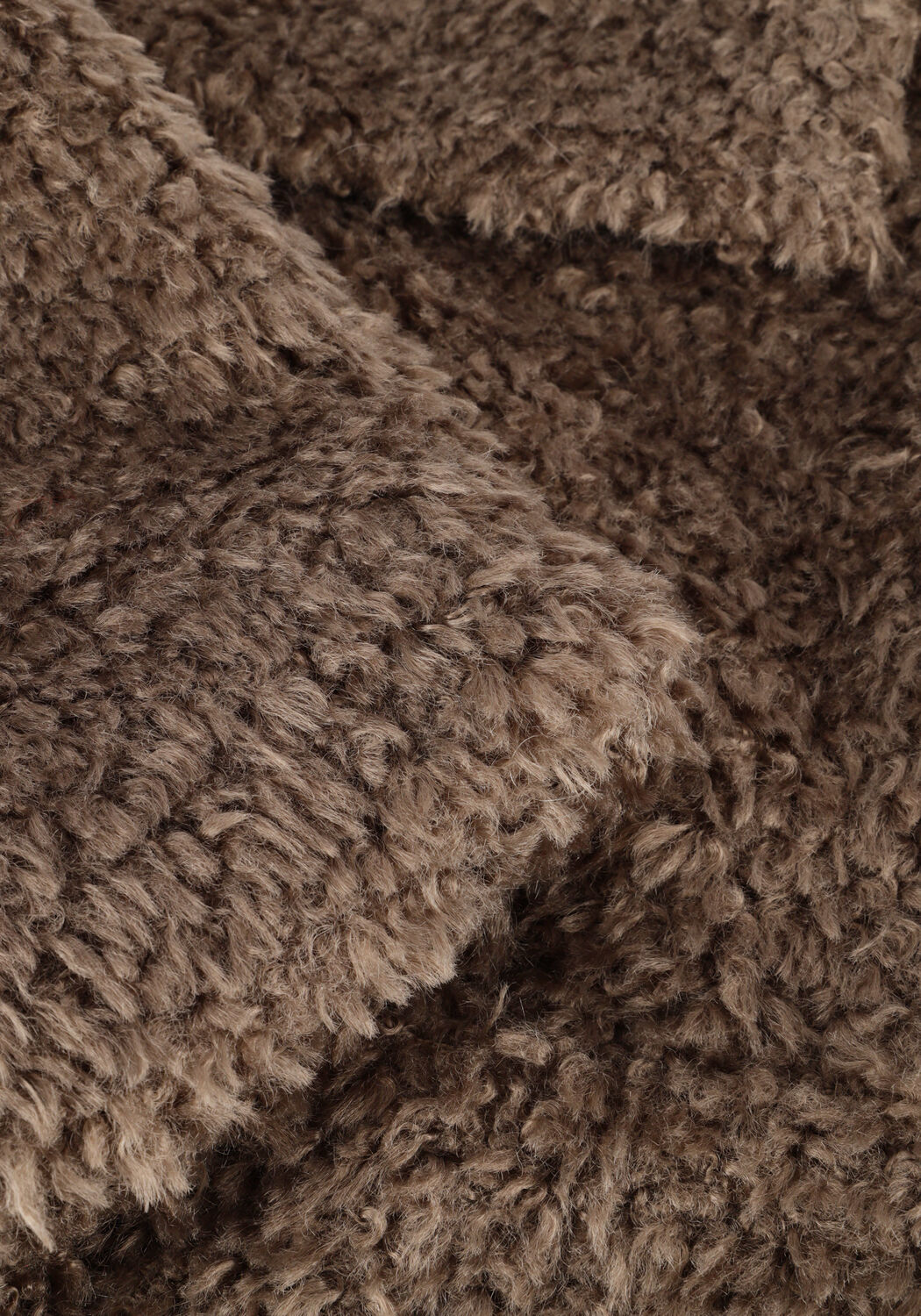 Bruine OBJECT Teddy jas OBJOLYMPIA JACKET - large