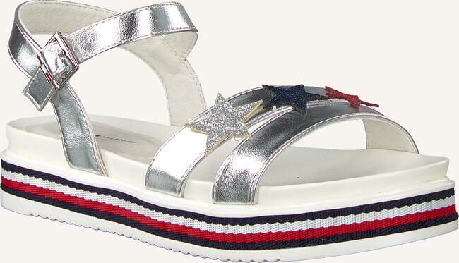 Zilveren TOMMY HILFIGER Platte sandalen PLATFORM SANDAL Zilveren TOMMY HILFIGER Platte sandalen PLATFORM SANDAL - large