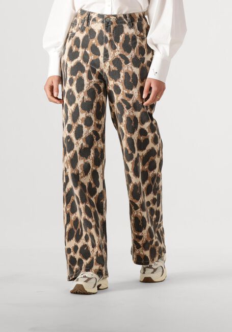 Bruine REFINED DEPARTMENT Wijde broek SUNNY - large