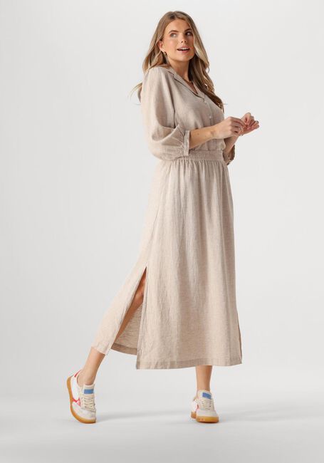 Beige MSCH COPENHAGEN Midirok MSCHPENNIE GINIA HW SKIRT - large