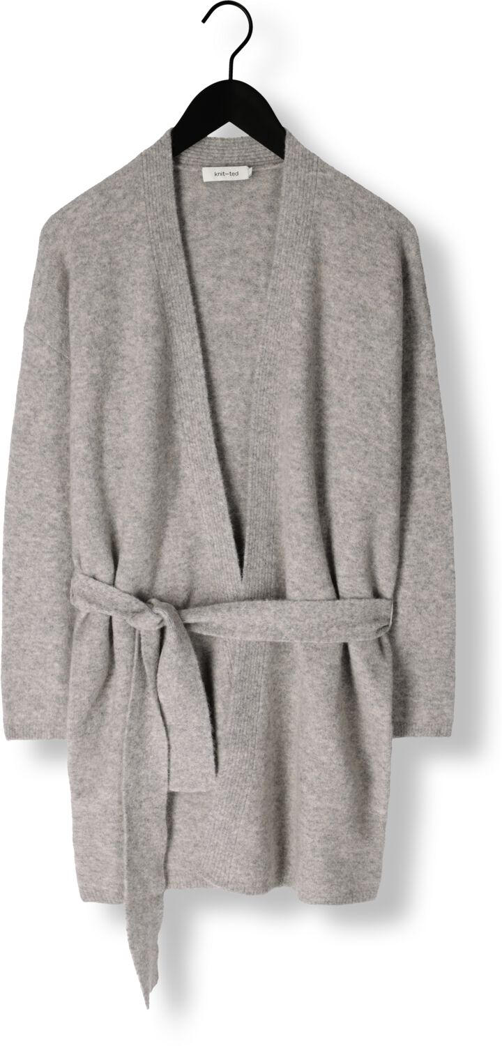KNIT-TED Dames Truien & Vesten Ulla Grijs