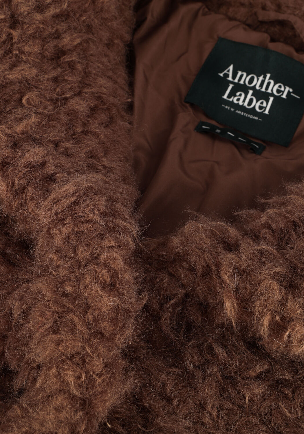 Bruine ANOTHER LABEL Teddy jas BONNIE BLAZER - large