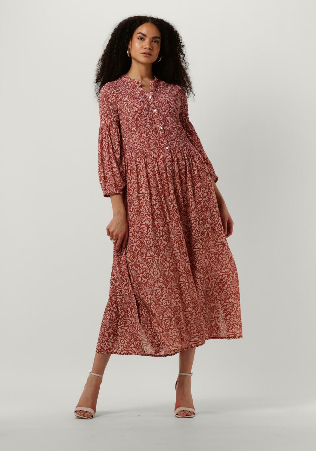 multi by bar midi jurk loulou fez dress