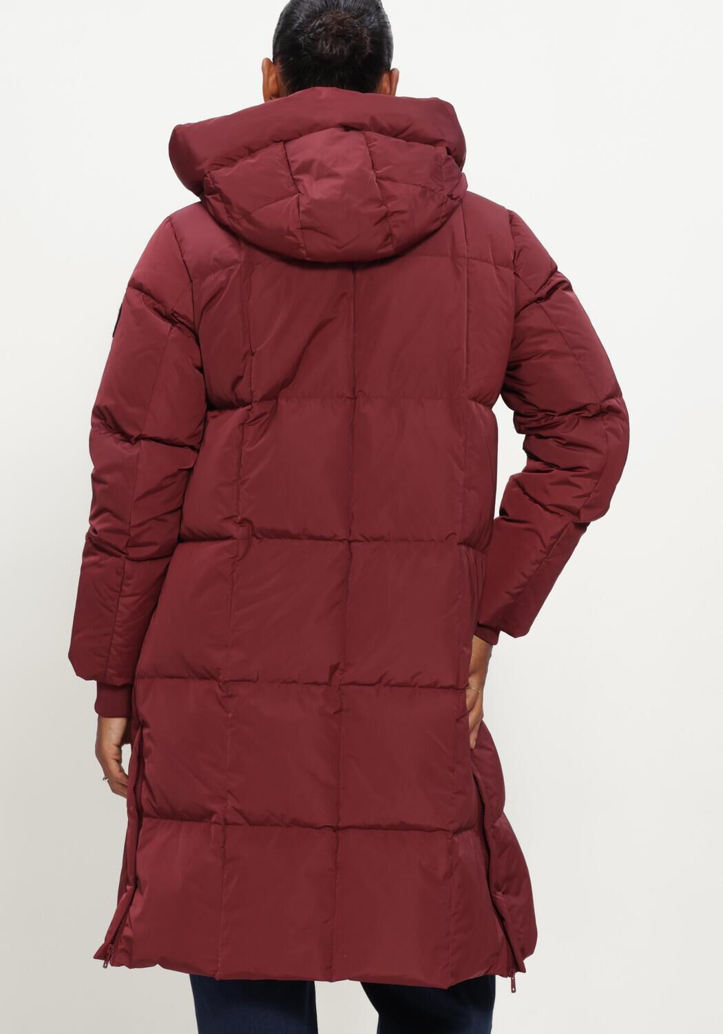 Bordeaux MOS MOSH Gewatteerde jas MMNOVA SQUARE DOWN COAT - large