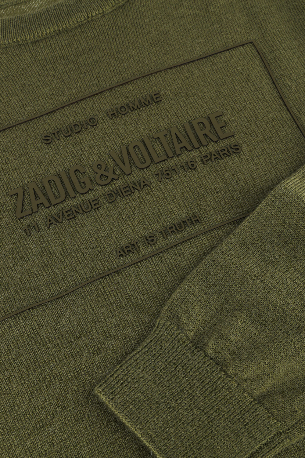 Khaki ZADIG & VOLTAIRE Trui X60174 - large