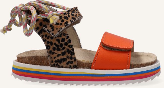 Cognac SHOESME Platte sandalen RA21S079 Cognac SHOESME Platte sandalen RA21S079 - large