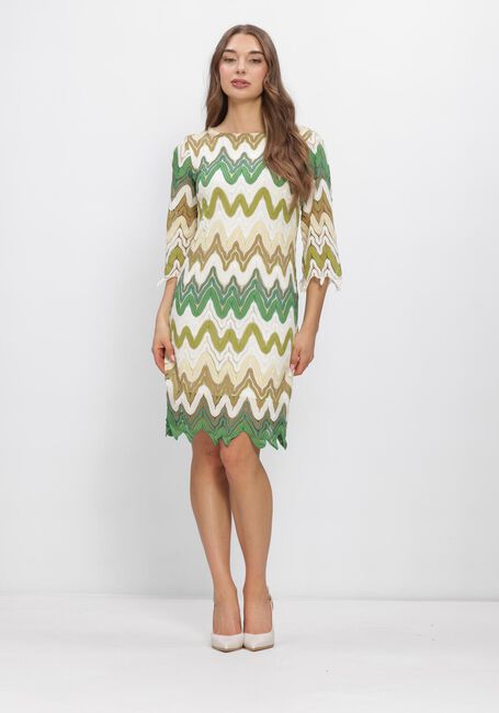 Groene ANA ALCAZAR Midi jurk 041906-3833 - large
